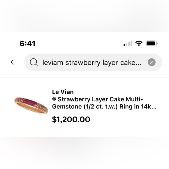 Le Vian
Strawberry Layer Cake Multi-Gemstone (1/2 ct. t.w.) Ring 14k Rose Gold - Picture 8 of 8